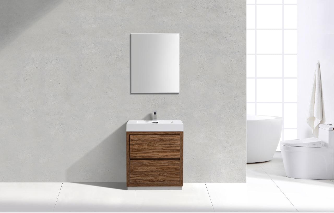 Bliss 30" Free Standing Modern Bathroom Vanity - Home and Bath Depot