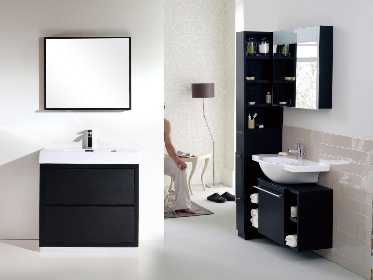 Bliss 40" Free Standing Modern Bathroom Vanity - Home and Bath Depot