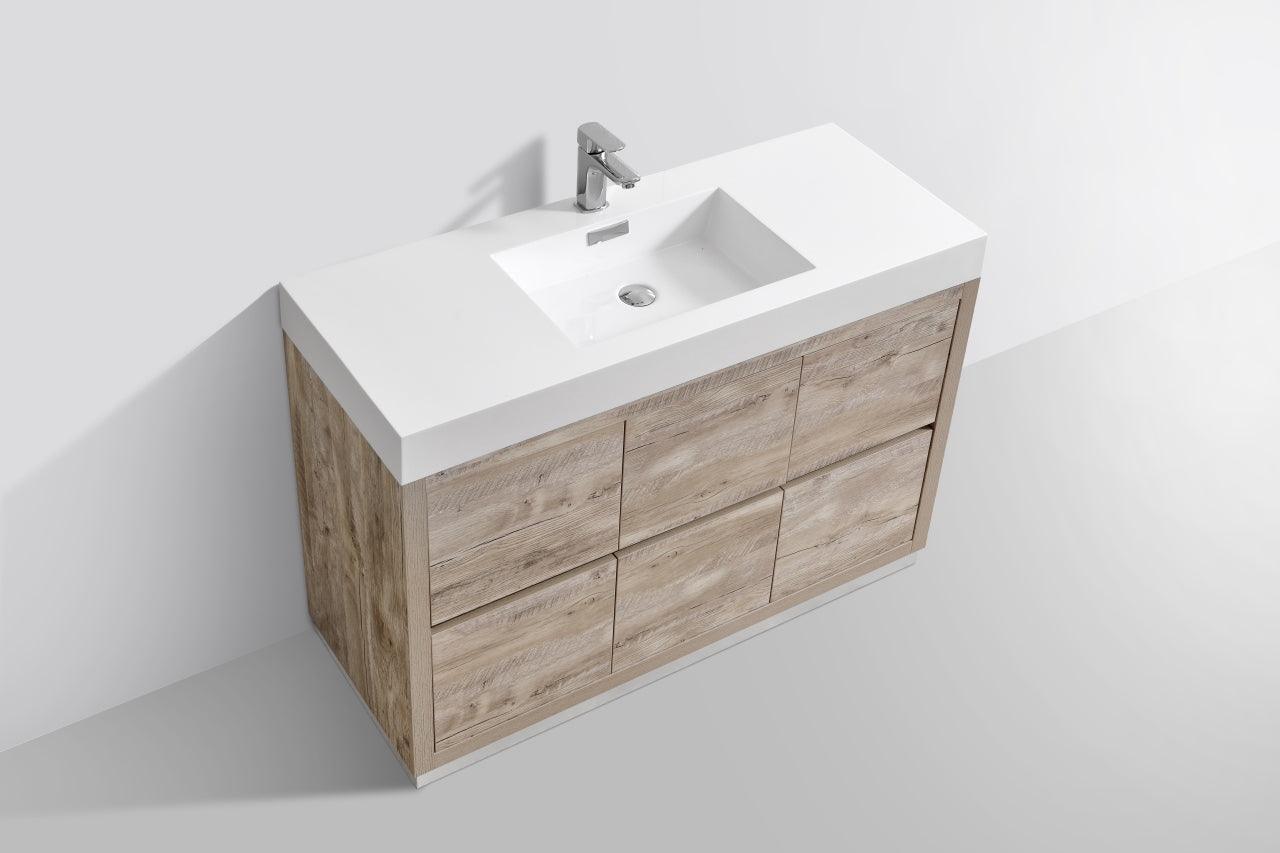 Bliss 48" Free Standing Modern Bathroom Vanity - Home and Bath Depot