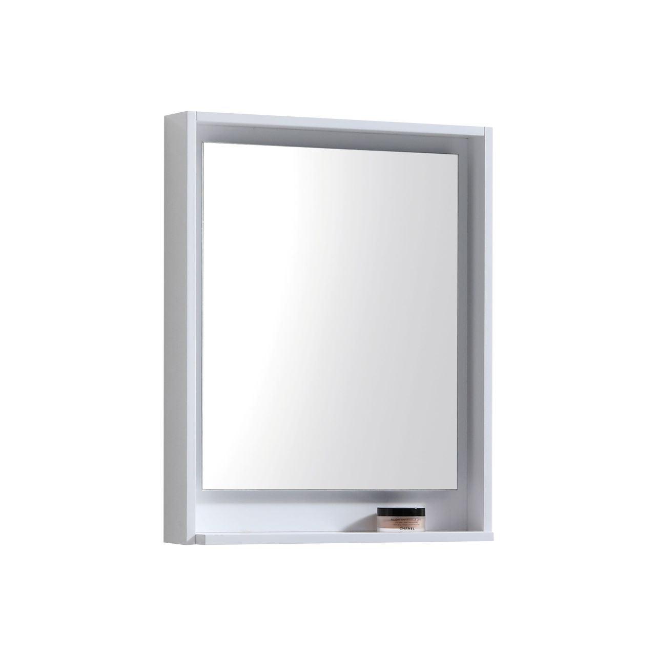 Bosco 24" Framed Mirror With Shelve - Hbdepot