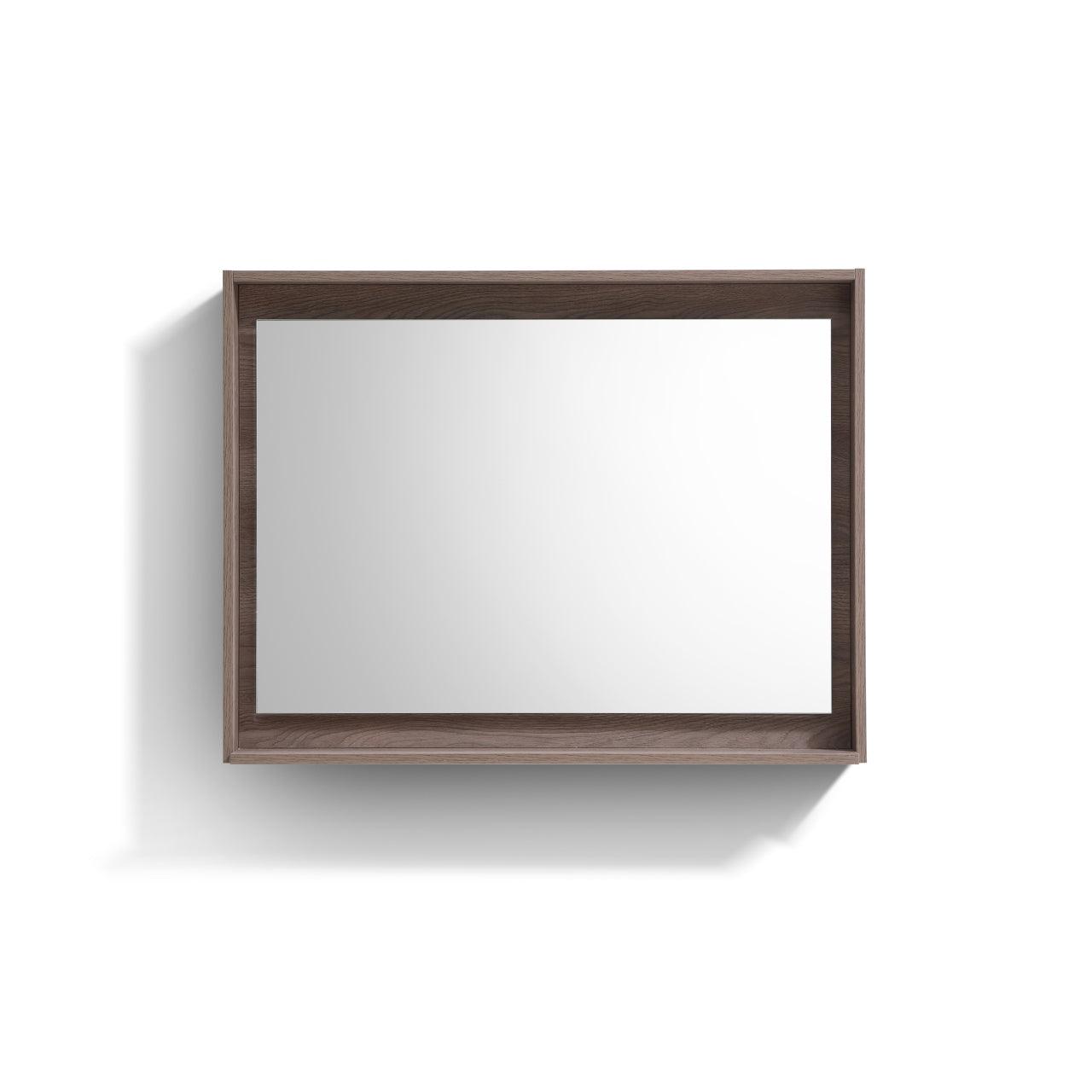 Bosco 40" Framed Mirror With Shelve - Hbdepot
