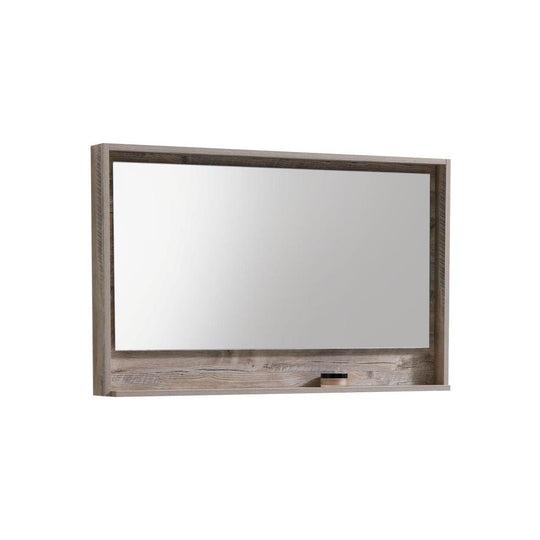 Bosco 48" Framed Mirror With Shelve - Hbdepot