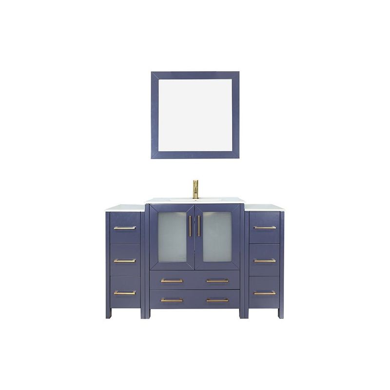 Single Sign Vanity Kit Vanity Art - London 54