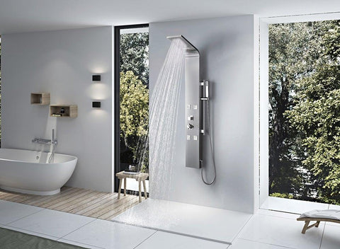 Cebou Shower Column with Hand Shower and 4 Jets - Hbdepot