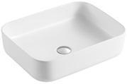 Fumba 20" x 16" White Rectangle Vessel Sink - Hbdepot