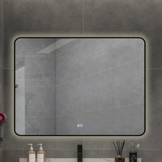 Infinity Rd Back-lit Framed Bathroom LED Vanity Mirror - Hbdepot