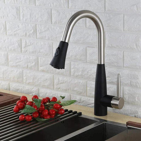 Kodaen Davison Pull-Down Dual Spray Kitchen Faucet F23113 - Hbdepot