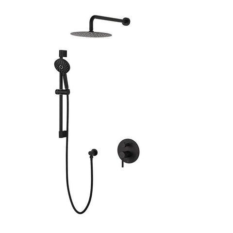 Kodaen Elegante 2-way pressure balanced shower system w/ sliding bar (Shower Head + Hand Shower) - F54104 - Hbdepot