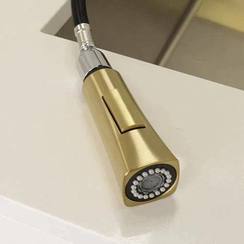 Kodaen Grani Pull-Down Dual Spray Kitchen Faucet - Touchless Sensor Version F44128 - Hbdepot
