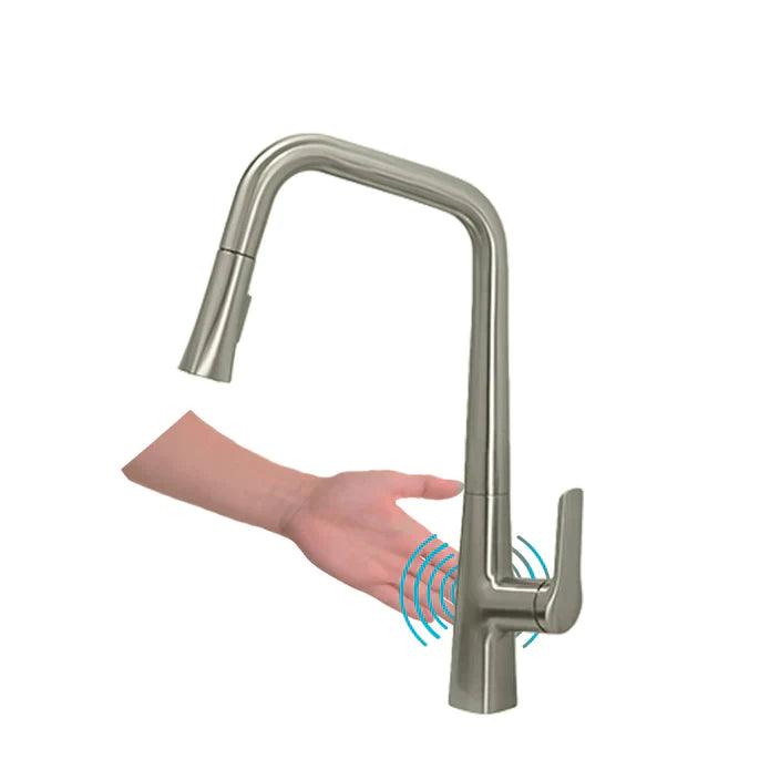 Kodaen Grani Pull-Down Dual Spray Kitchen Faucet - Touchless Sensor Version F44128 - Hbdepot