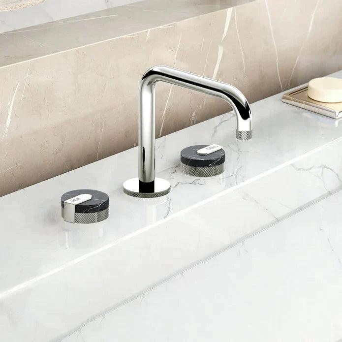 Kodaen Marmo Three Holes Widespread Bathroom Faucet F13510 - Hbdepot
