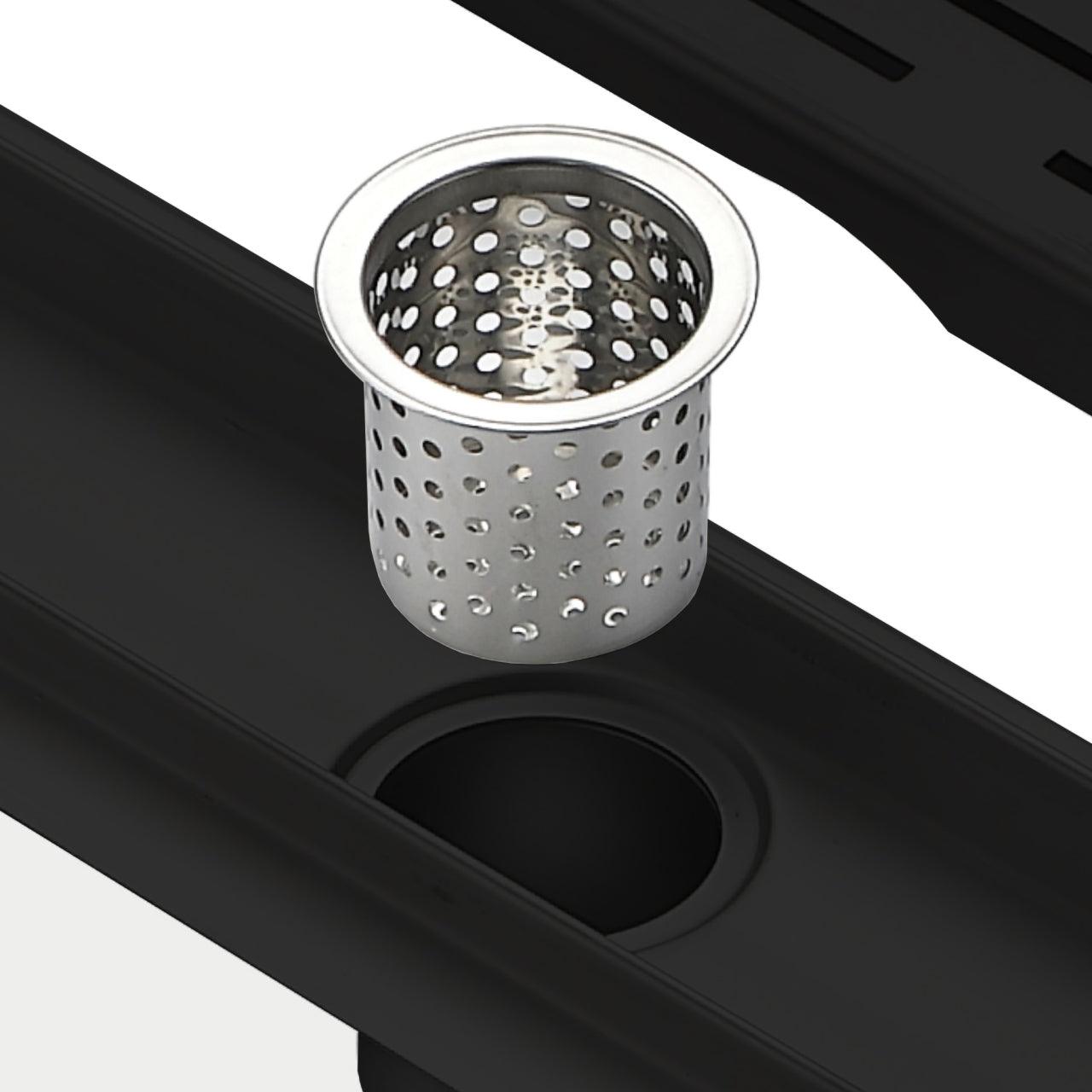Kube 47.25" Linear Drain with Pixel Grate - Hbdepot