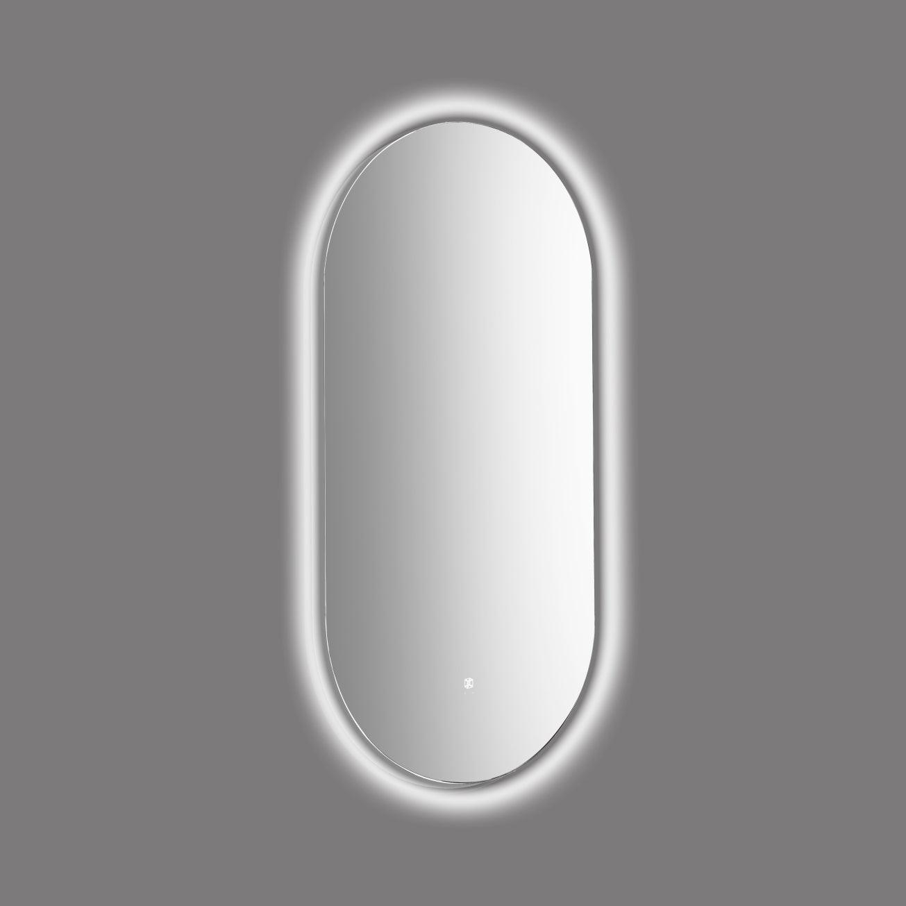 Kube Oval 20″ LED Mirror - Hbdepot