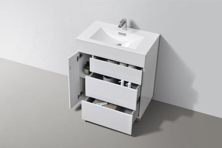 Milano 30" Modern Bathroom Vanity - Home and Bath Depot