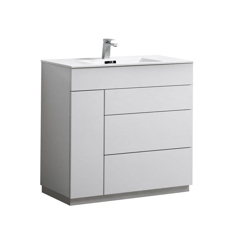 Milano 36" Modern Bathroom Vanity - Home and Bath Depot