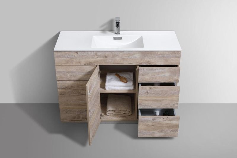 Milano 48" Single Sink Modern Bathroom Vanity - Home and Bath Depot