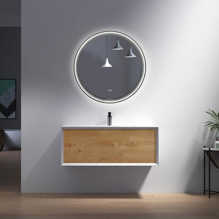 Modern Wallmount Vanities Combination kit 1 39.5" - Hbdepot