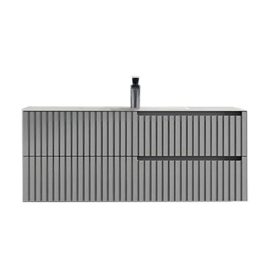Modern Wallmount Vanities Combination kit 3 39" Gray - Hbdepot