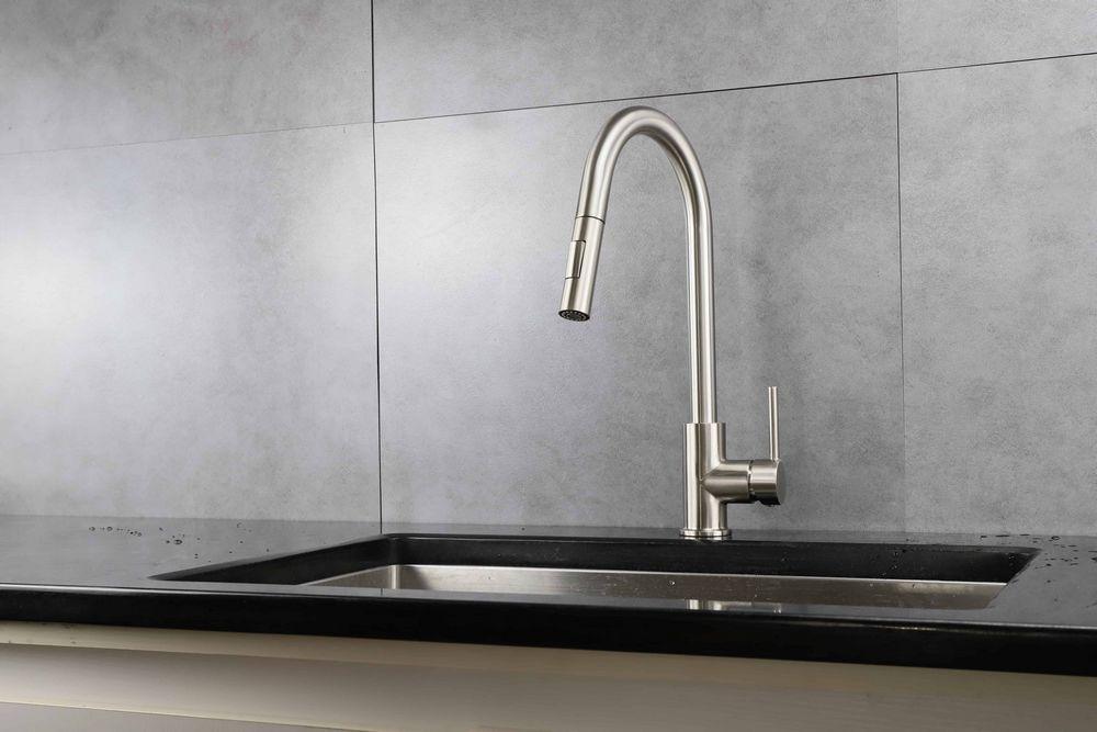 Monroe Pull-Out Kitchen Faucet (Dual Spray) - Hbdepot