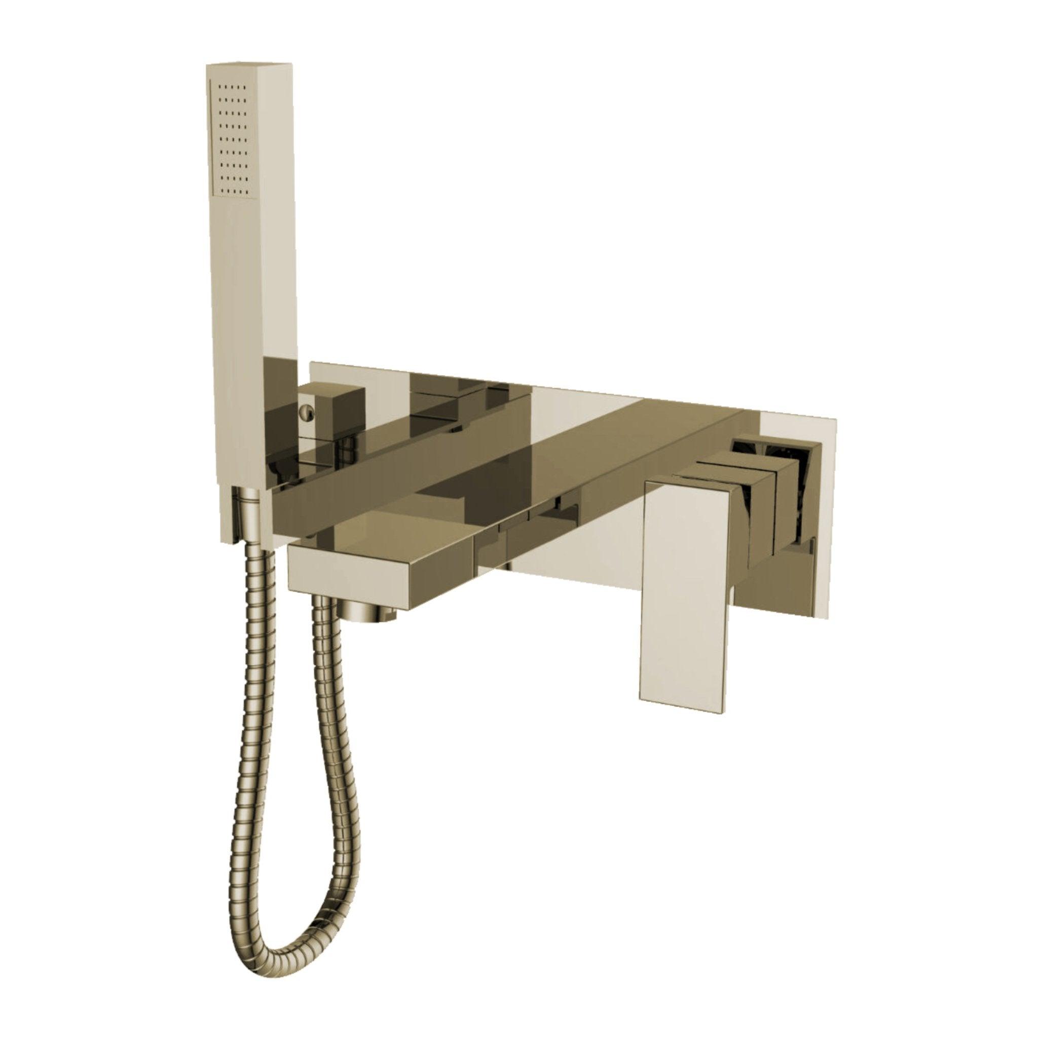 Sally Square Wall Mounted Tub Faucet - Hbdepot