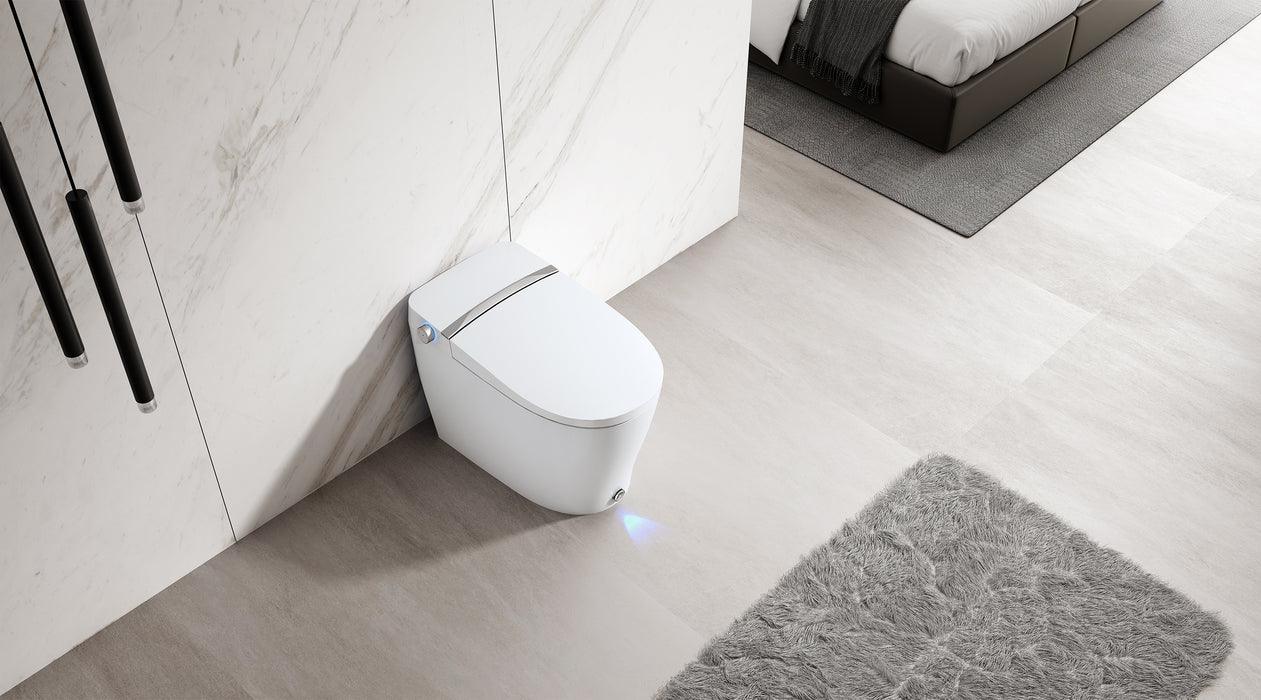 STREAMLINE Integrated Smart Toilet White - Hbdepot