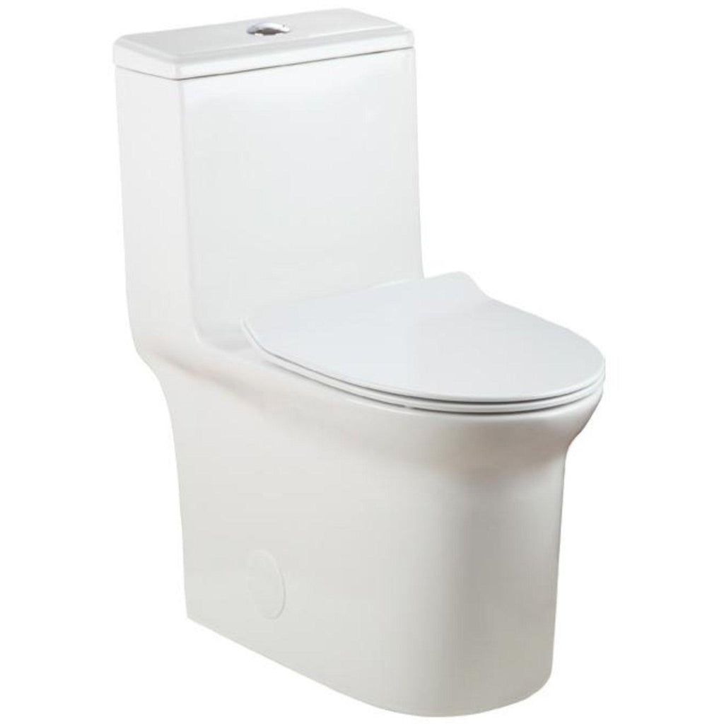 Tovia 1-Piece Toilet Soft Closing Seat Soft Closing Seat - Hbdepot